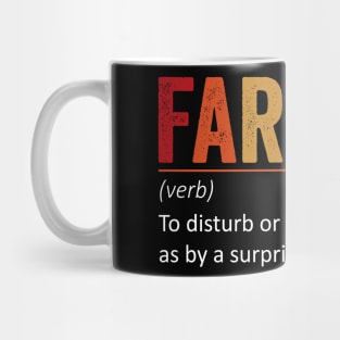 Fartled - Vintage Style Mug